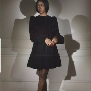 Vampires Wife by H&M -sold out -Black velvet dress